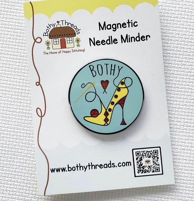 Bee Needle Minder, Cross Stitch, Bee Magnetic Needle Minder, HHP Original
