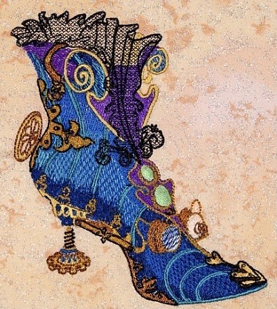 Machine Embroidery- Steam Punk 1