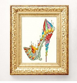 Stained Glass Slipper