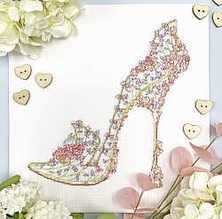 Wedding Slipper - Cross Stitch